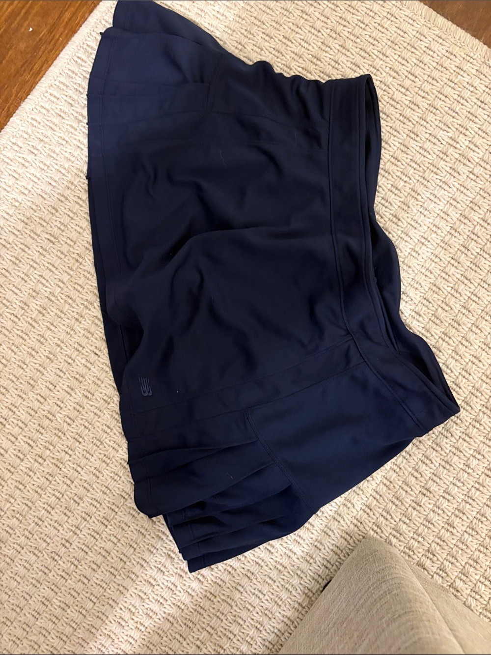 New Balance Navy Athletic Shorts